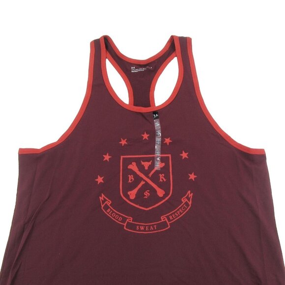 Under Armour Project Rock "Blood Sweat Respect" Tank Top Men's Size Large NEW - Picture 1 of 9